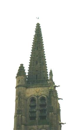 Dtails du clocher de l'Eglise de Bthisy St Pierre (Oise) 60