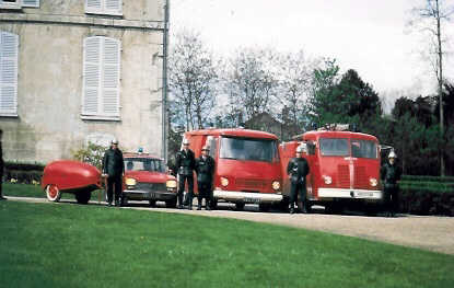 Dans le parc du chteau en 1986